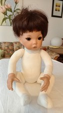 Künstlerpuppe Sammlerpuppe Porzellan Dianna Effner 1991 Aaron Rep, ca. 53 cm