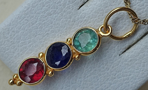 Neu gelbgold anhänger - ♦️,