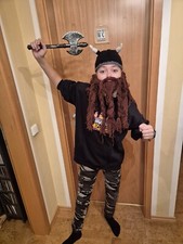 Faschingsmaske Wikinger (Bart