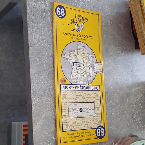 Michelin straßenkarte 68 - straßenkarte, nr.