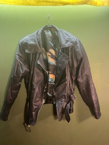 Lederjacke 80er original - lederjacke,80er,