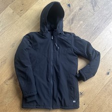 Cars Jeans 1982,  Wattierte  Winterjacke Jungen, Schwarz, Gr. 16, Neu/ungetragen