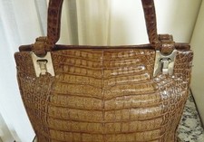 antike Tasche Handtasche Leder 1940er Jahre