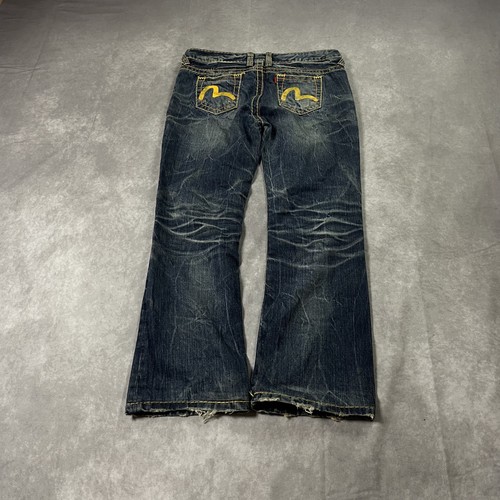 Evisu bootcut jeans - evisu,