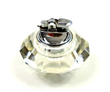 Tischfeuerzeug PENGUIN diamant - förmig Gasfeuerzeug Glas Feuerzeug Lighter 9524