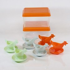 DDR Eierbecher Huhn mit Box -