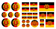 1:16 - 28tlg. Set DDR Hoheitszeichen Panzer Aufkleber Sticker Wedico LKW W50