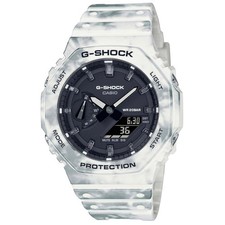 CASIO G-SHOCK Armbanduhr GAE-2100GC-7AER Quarz Herrenuhr Weltzeit 45mm B-WARE