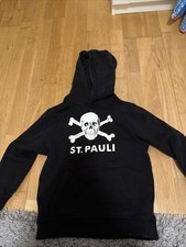 Fc St. Pauli Hoodie Größe 128, getragener Zustand, Kinder