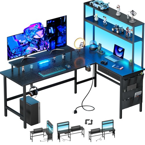 Gaming tisch form mit - gaming, l
