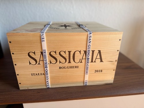 Sassicaia 2018 6 - 2018, flaschen
