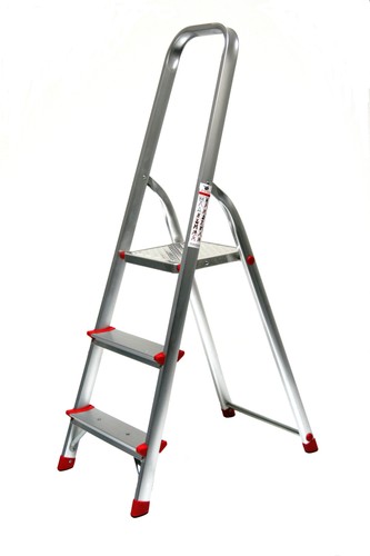 Alu stehleiter stufig - alu-stehleiter, 3-stufig