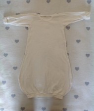 Schlafsack, Innensack, Popolini, Organic, 50/56, Wieß, NEUE