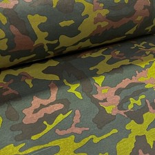 Baumwoll Mix Loneta Camouflage