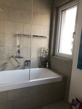 Duschabtrennung als Badewannenaufsatz