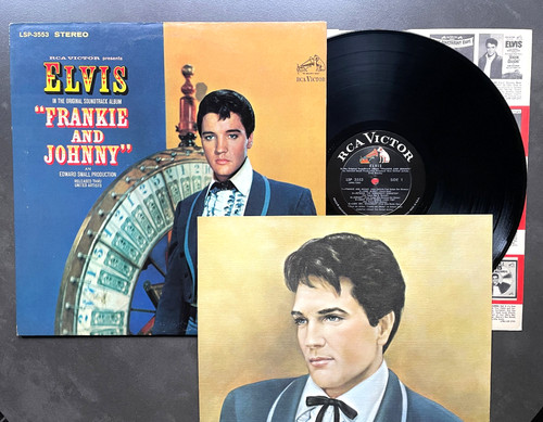 Elvis presley frankie and - lp,