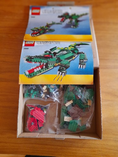 Lego 5868 creator - creator, krokodil