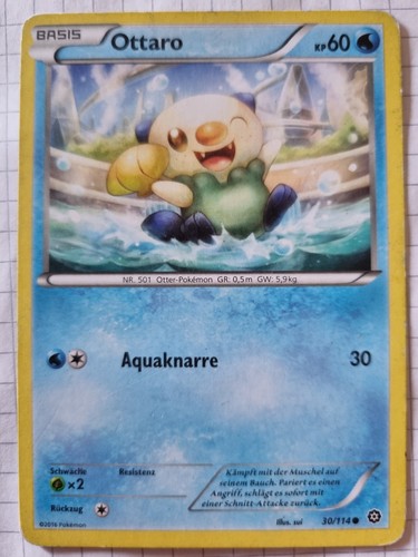 Pokémonkarte ottaro 114 - pokémonkarte,