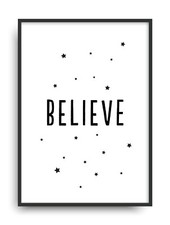 Kunstdruck Fine Art BELIEVE