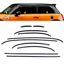 chrome Zierleisten Set Piano Schwarz Glanz 10 teilig für Mini F56 ab 2014