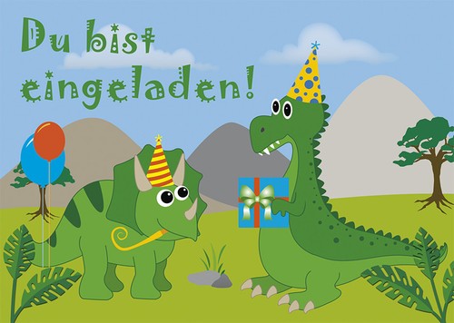 Postkarten einladungskarte - 10,