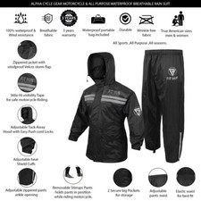 Motorrad Regenkombi Regenhose