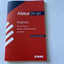 ABITUR Skript ENGLISCH Baden