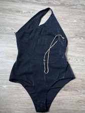 Body Neckholder Marciano by Guess Gr. S schwarz Glitzer Rückenfrei - NEU -