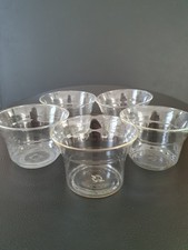 5 gebrauchte Teegläser Schott