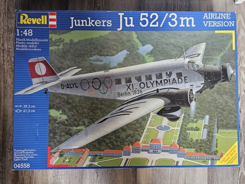 Revell junkers ju52 airline - revell, ju52/3m