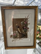 sehr dekoratives Bild mit Pfau