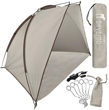 Großes Strandzelt Halbzelt