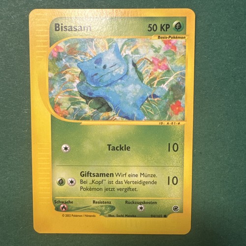 Pokémon tcg bisasam bulbasaur - tcg,