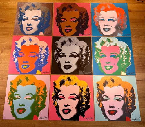 Andy warhol 9 marilyn - –,