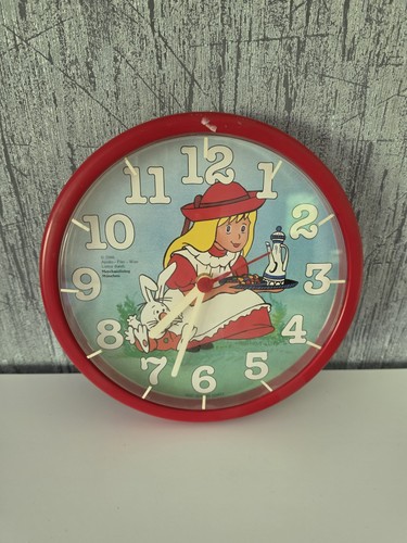 Uhr alice wunderland - uhr, 1986