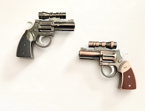 Feuerzeug pistole revolver - feuerzeug,