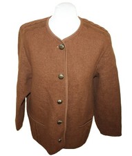 KITZ PICHLER  DAMEN STRICK WOLLE TIROLER TRACHTEN WALK JACKE  EHER Gr. 42