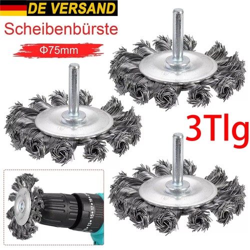 Scheibenbürste - 3x,