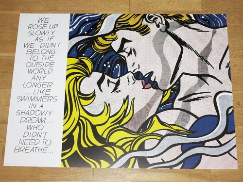 Roy lichtenstein poster we - ",