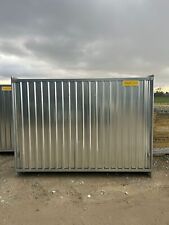 NEUWARE 30 lfm Bauzaun Absperrung Sichtschutzzaun aus Blech Mobilzaun Versand 0€