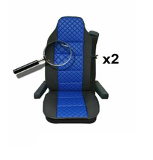 2x Sitzauflagen LKW Blau