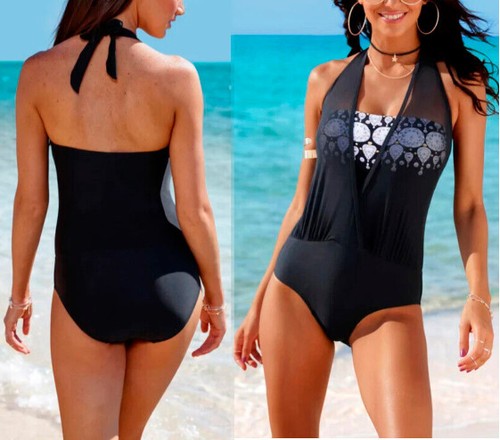 Bandeau badeanzug neckholder - bandeau,