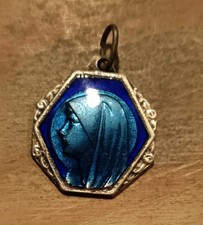 Alte religiöse Medaille