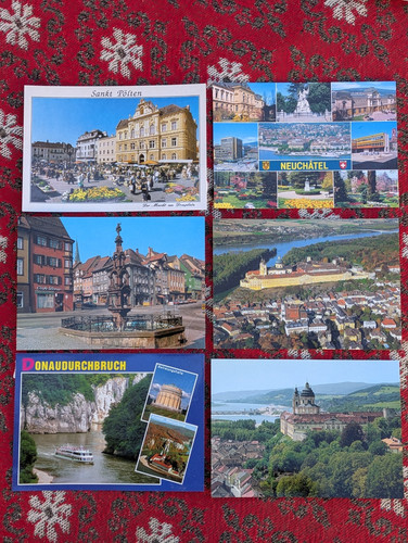 220 vintage european postcard - 220,