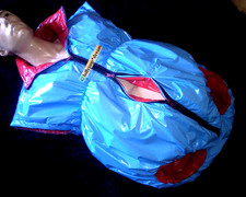 3 ZIP wattierter PVC BODY PVC