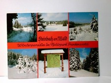Steinbach am Wald. Winterparadies im Naturpark Frankenwald / Bayern. Alte Ansich