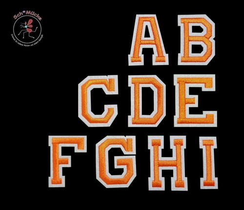 Aufbügler buchstaben cm - buchstaben,