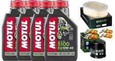 Honda VF 750 Magna 1982 1986 Service Motul 5100 10W40 Luftfilter Öl Kerzen
