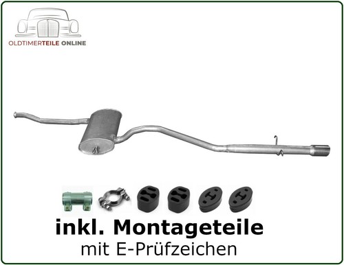 Auspuffanlage neu für volvo - auspuffanlage,