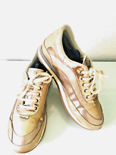 HEINE Sneaker Gr.40 Leder gold, Wechselsohle